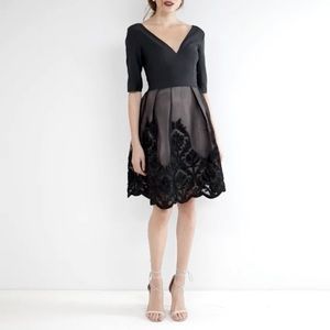 Little Mistress Tall Applique Mini Dress